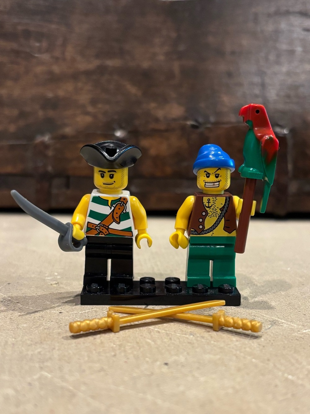 LEGO Pirate Minifigures from "Kraken Attackin" 2009 set